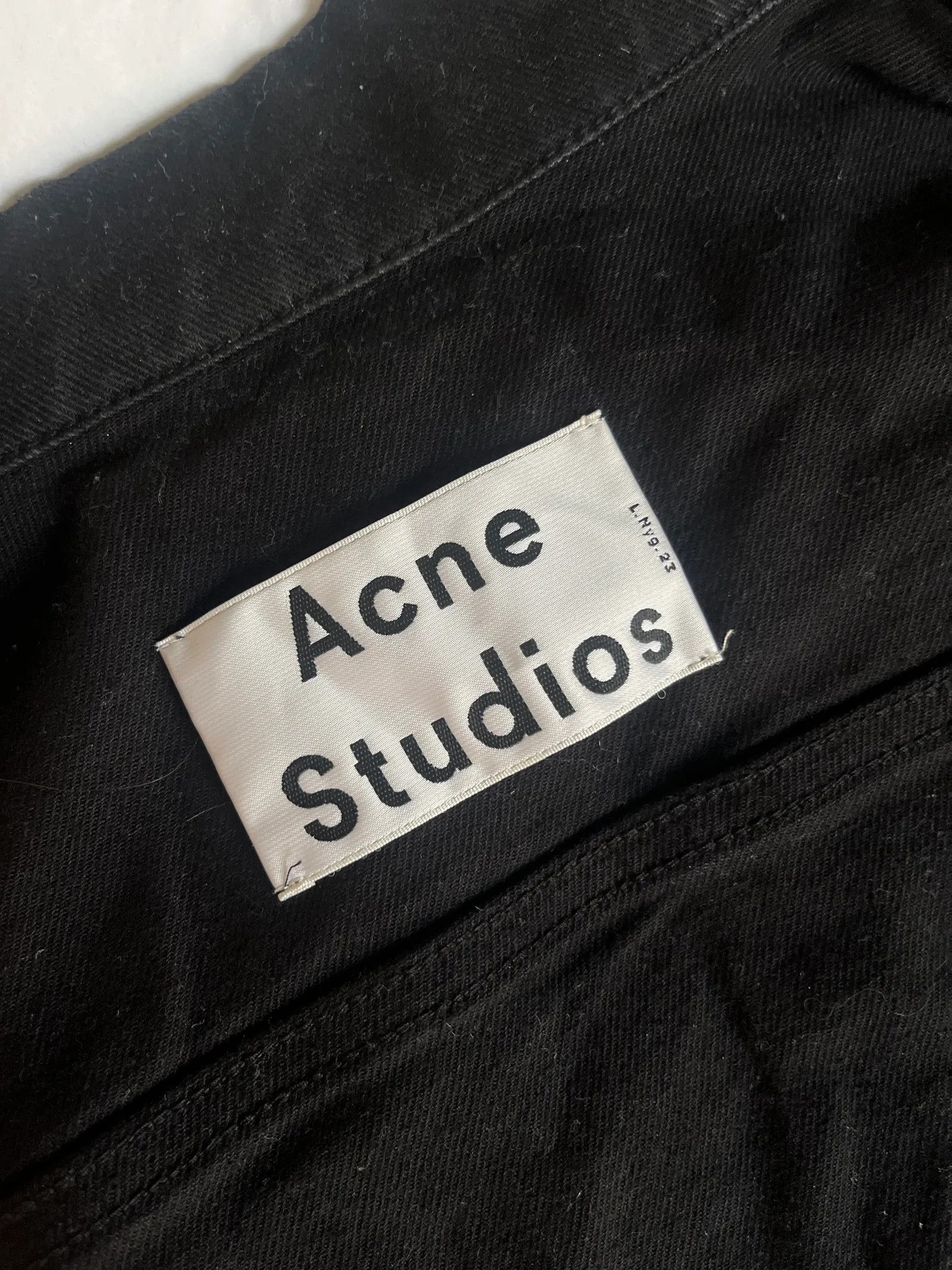 Acne Studios Acne Studios Counsil Black Jacket Size US M / EU 48-50 / 2 - 2 Thumbnail