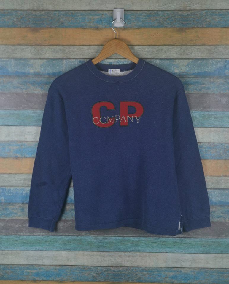 トップス C.P Company 90s Logo Sweat Vintage 90's C.P. Company Big Logo Sweatshirt Made in Japan
