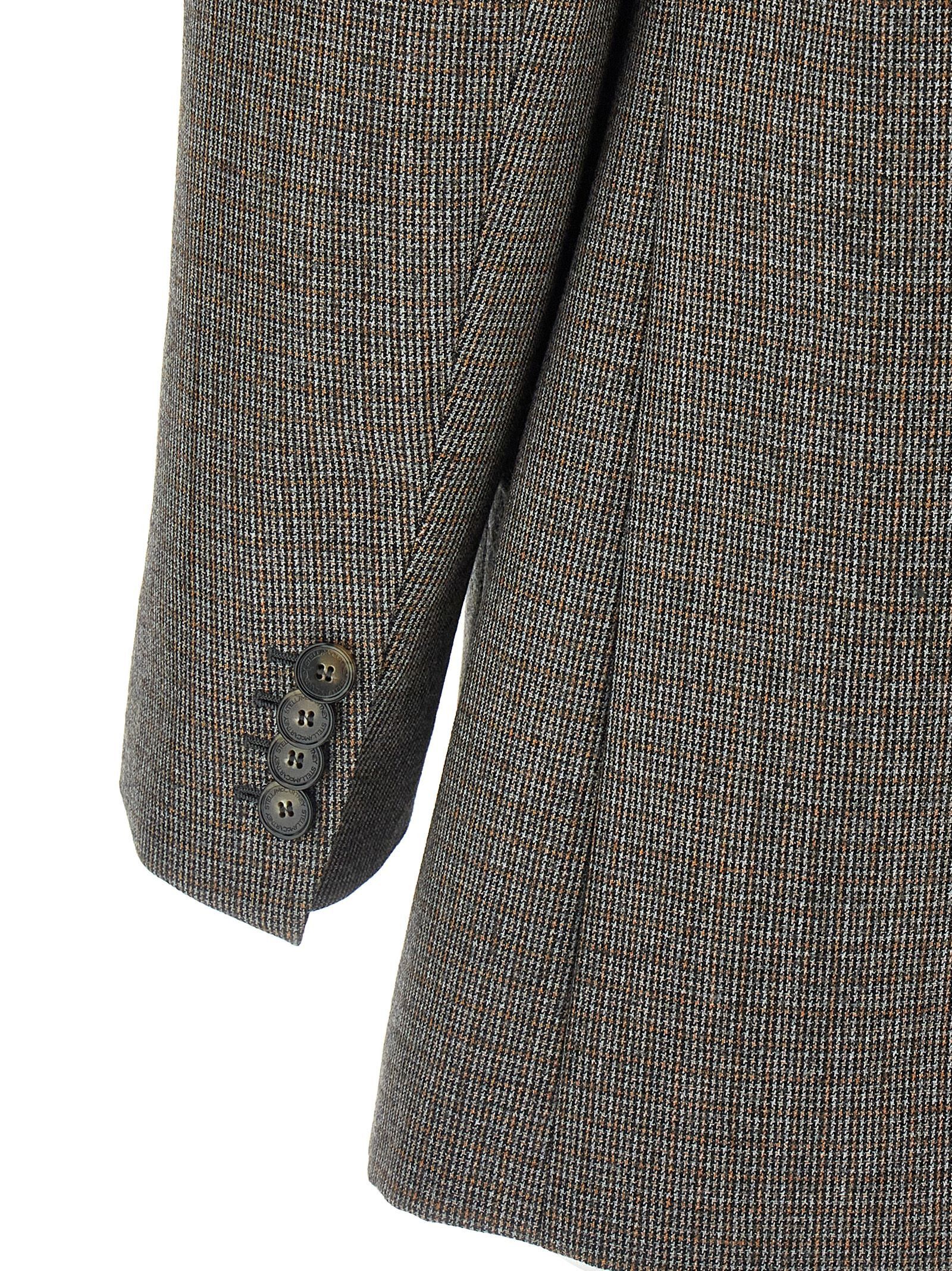 Stella McCartney Single-Breasted Micro Houndstooth Blazer Size S / US 4 / IT 40 - 4 Thumbnail