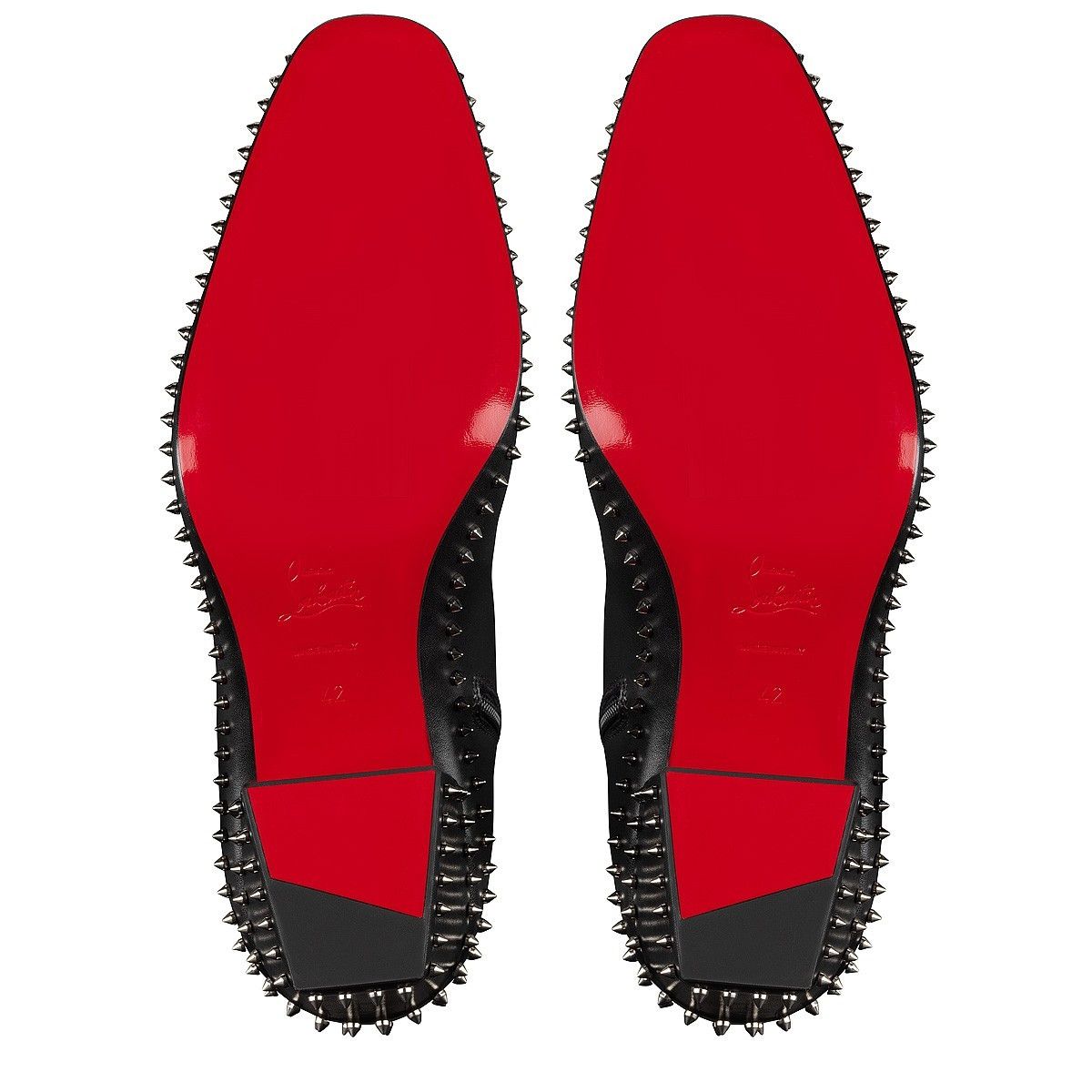 Christian Louboutin Rosalio St Spikes Ankle Boots Size US 6 / EU 39 - 4 Thumbnail