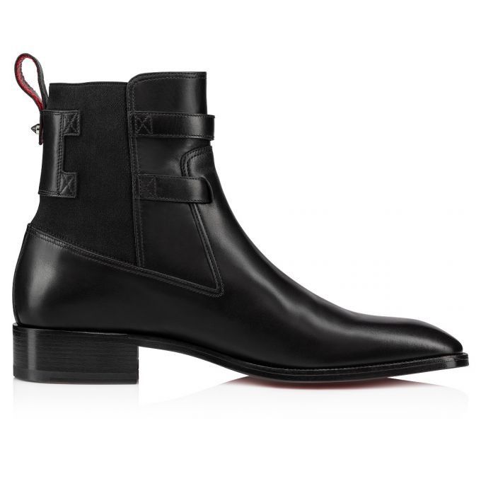 Christian Louboutin Sahni Horse Flat Ankle Boots Size US 6 / EU 39 - 4 Thumbnail