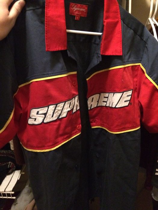 Supreme Supreme Color blocked Work Shirt | Grailed