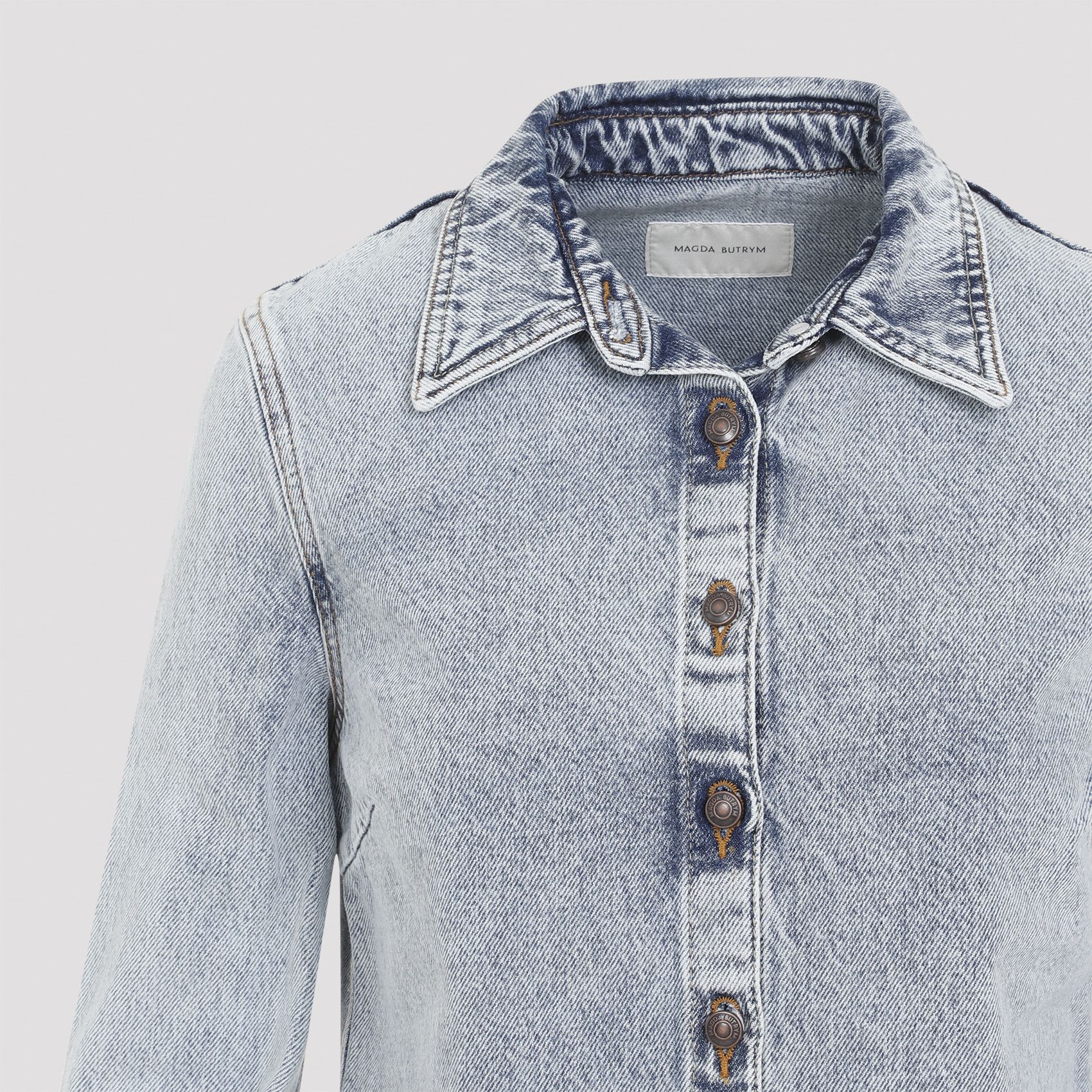 Magda Butrym Magda Butrym Denim Shirt Size XS / US 0-2 / IT 36-38 - 3 Thumbnail