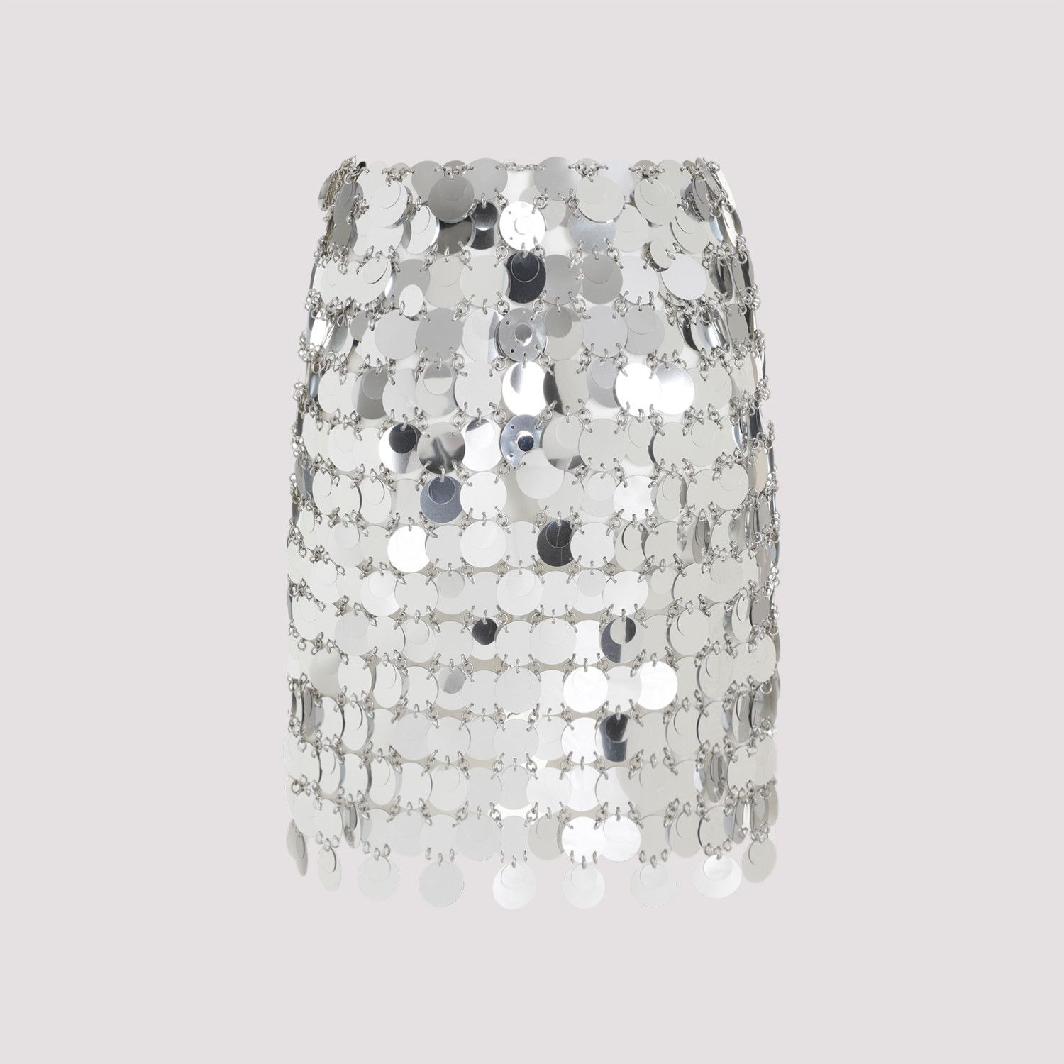 Paco Rabanne Rabanne Round Sequin Mini Skirt Size 27" / US 4 / IT 40 - 2 Thumbnail