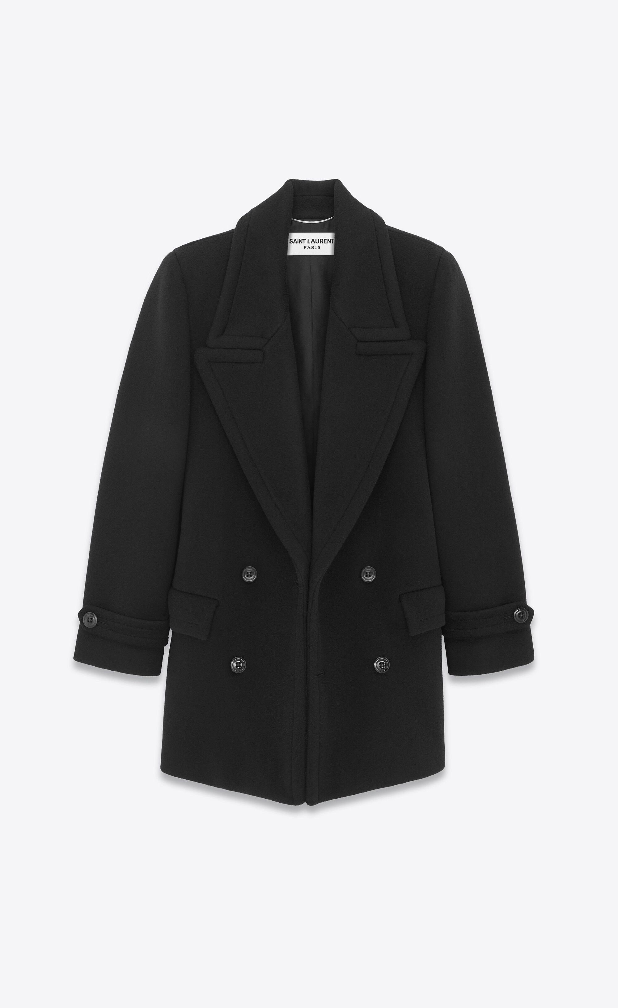 Saint Laurent Paris Peacoat in wool Size US S / EU 44-46 / 1 - 2 Thumbnail