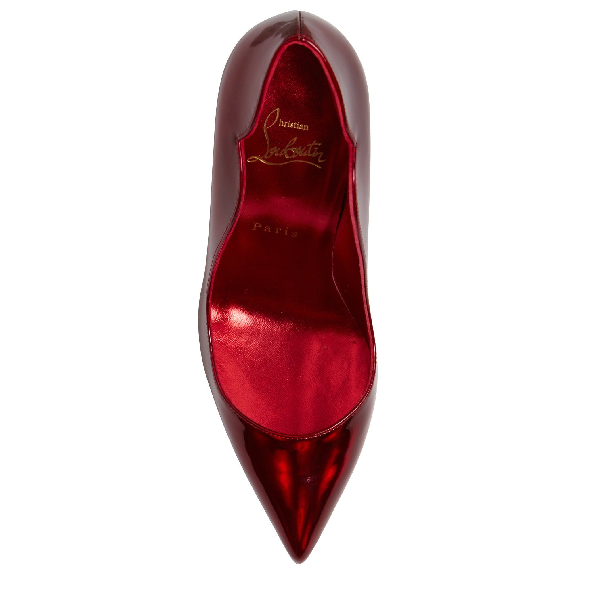 Christian Louboutin Hot Chic 100 Phychic Loubi Pumps Size US 12 / IT 42 - 4 Thumbnail
