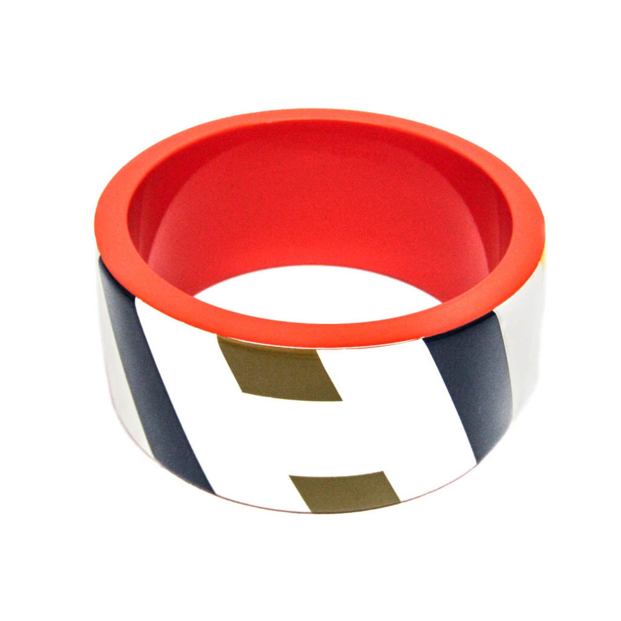 Hermes Hermes Bias H GM Lacquer,Wood Bangle Multi-color Size ONE SIZE - 2 Thumbnail