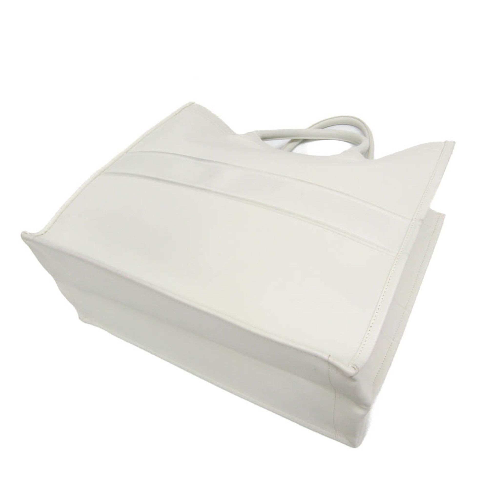 Dior Christian Dior Book Tote Medium M1296ZTQT Men's Leather Tote Bag Black,White Size ONE SIZE - 2 Thumbnail