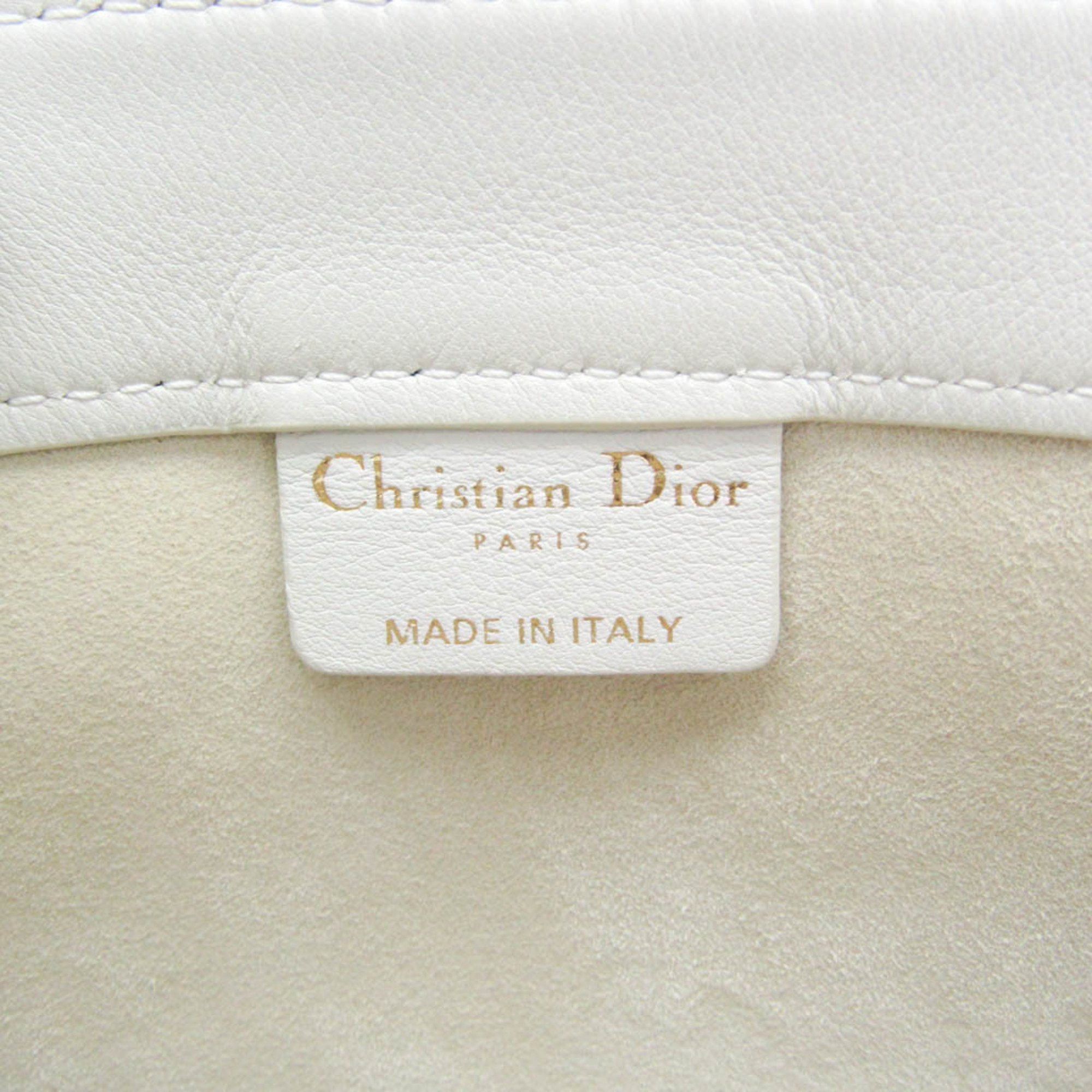 Dior Christian Dior Book Tote Medium M1296ZTQT Men's Leather Tote Bag Black,White Size ONE SIZE - 18 Thumbnail