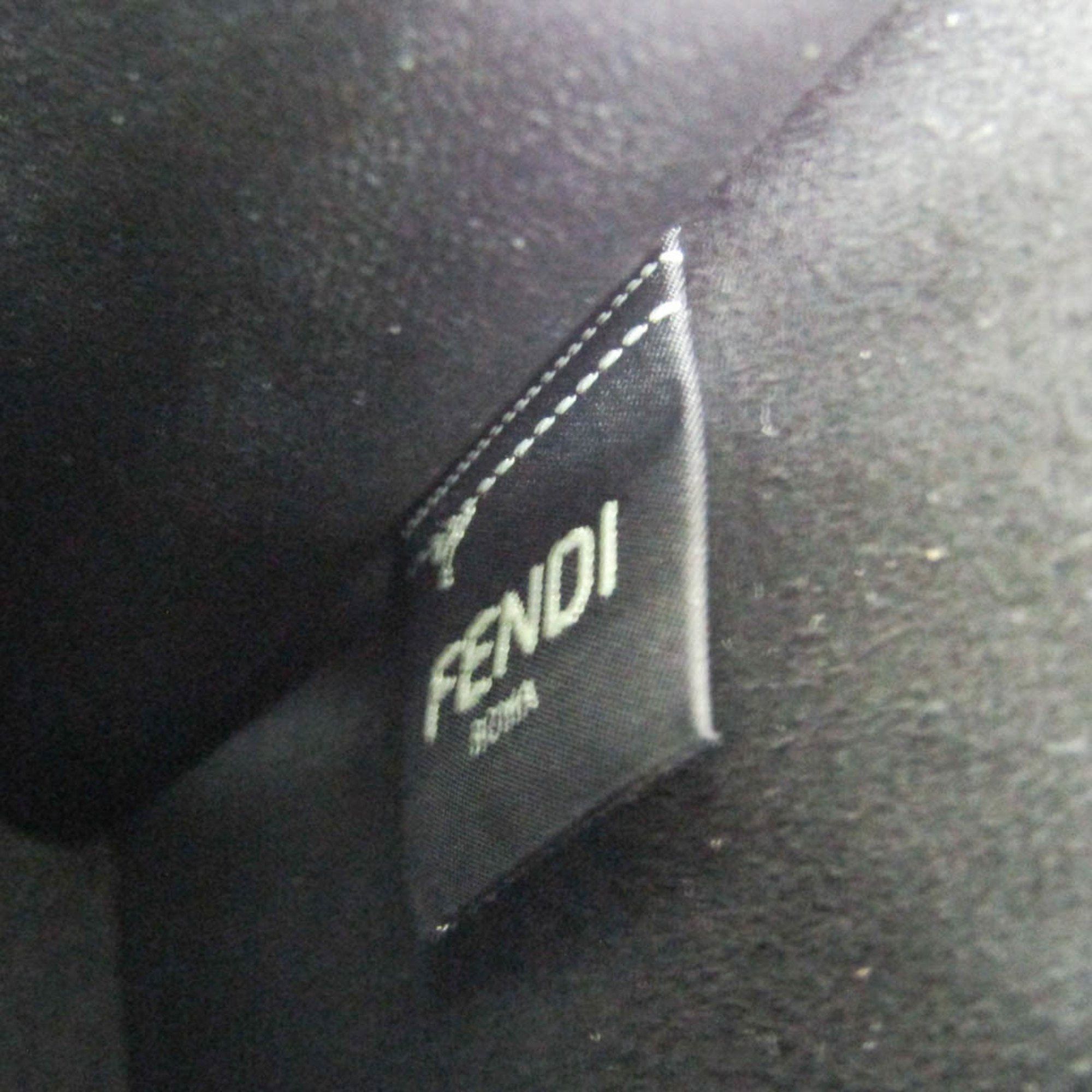 Fendi Fendi Box 8BT339 Women's Leather Shoulder Bag Pink Size ONE SIZE - 14 Thumbnail