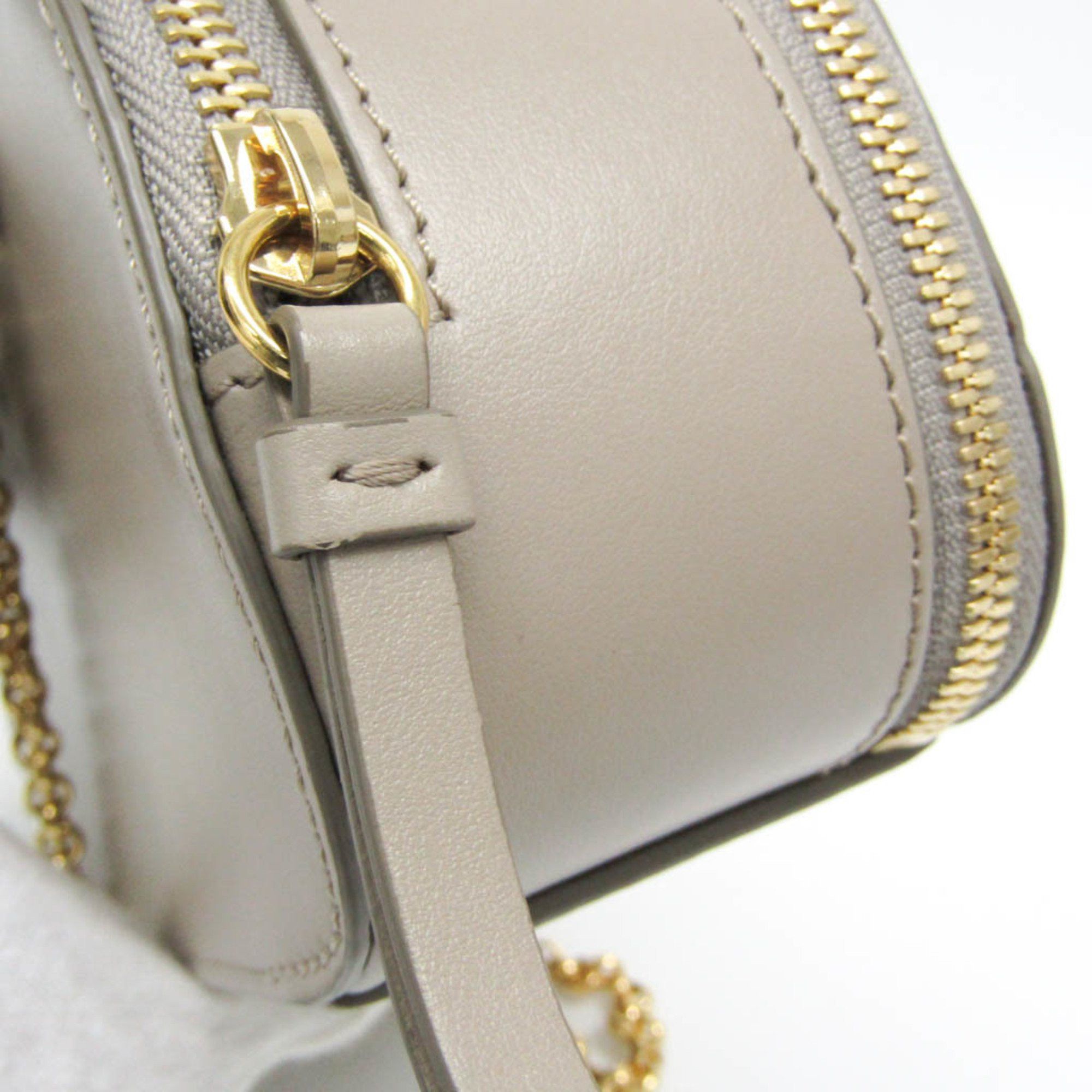 Chloe Chloé C Camera Bag CHC20SS225A37 Women's Leather Handbag,Shoulder Bag Beige Size ONE SIZE - 8 Thumbnail
