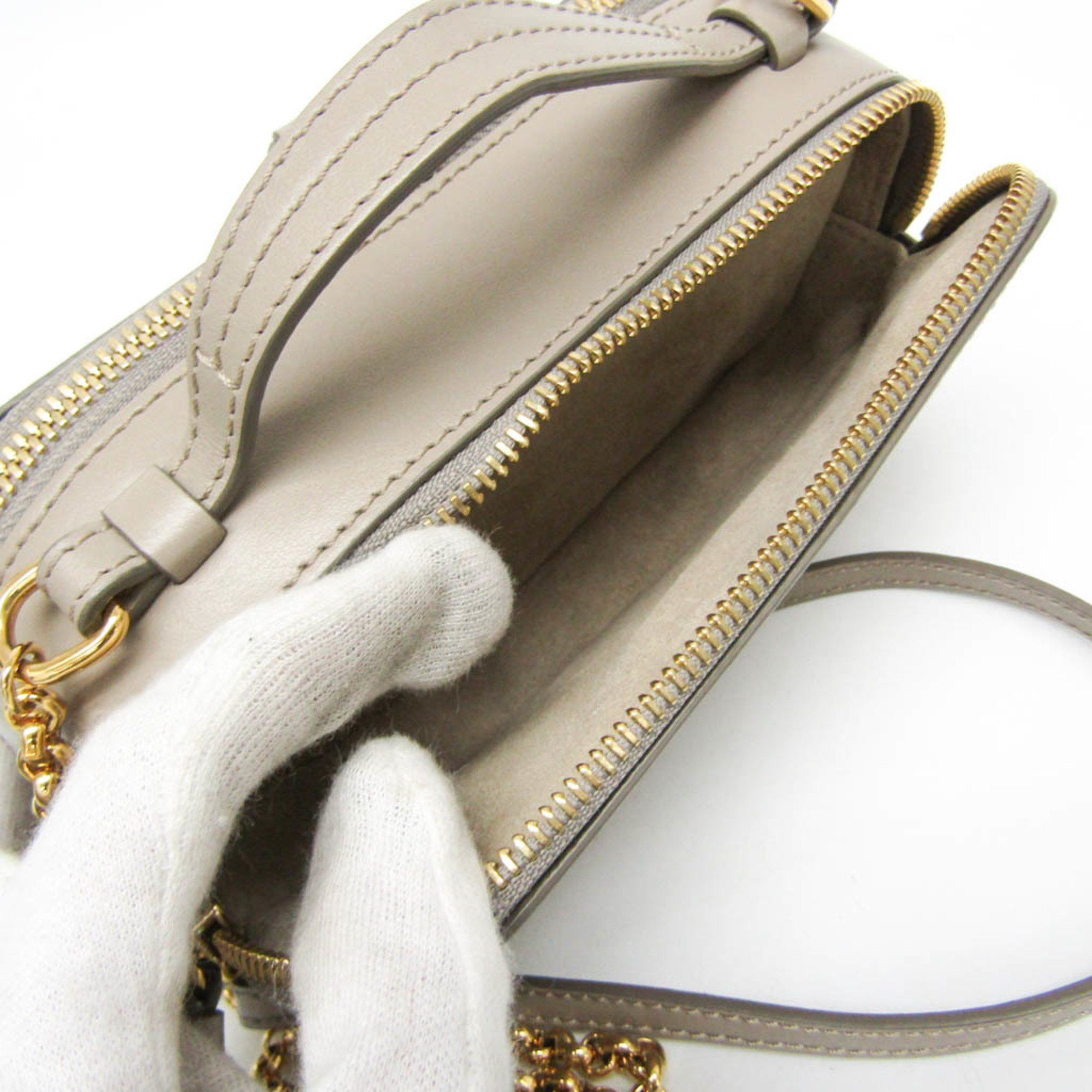 Chloe Chloé C Camera Bag CHC20SS225A37 Women's Leather Handbag,Shoulder Bag Beige Size ONE SIZE - 12 Thumbnail