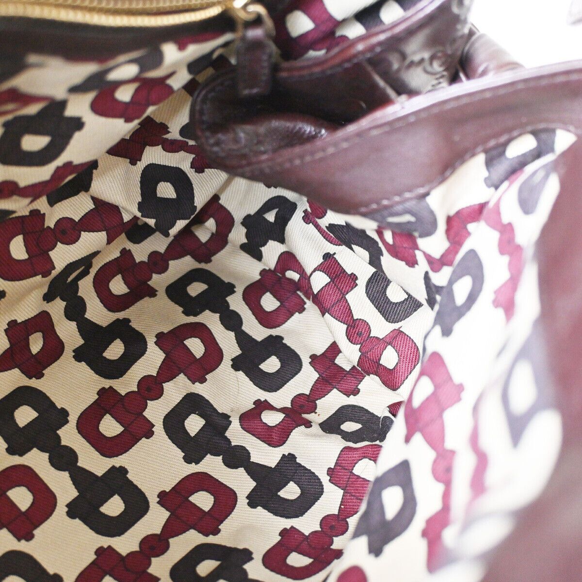 Gucci Hysteria Brown Leather Handbag (Pre-Owned) Size ONE SIZE - 14 Thumbnail