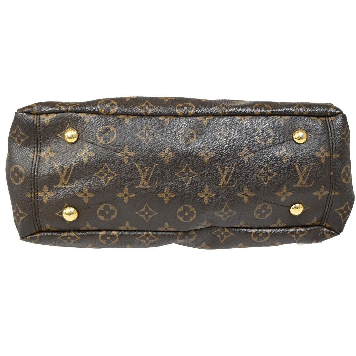 Louis Vuitton Pallas Brown Canvas Handbag (Pre-Owned) Size ONE SIZE - 13 Thumbnail