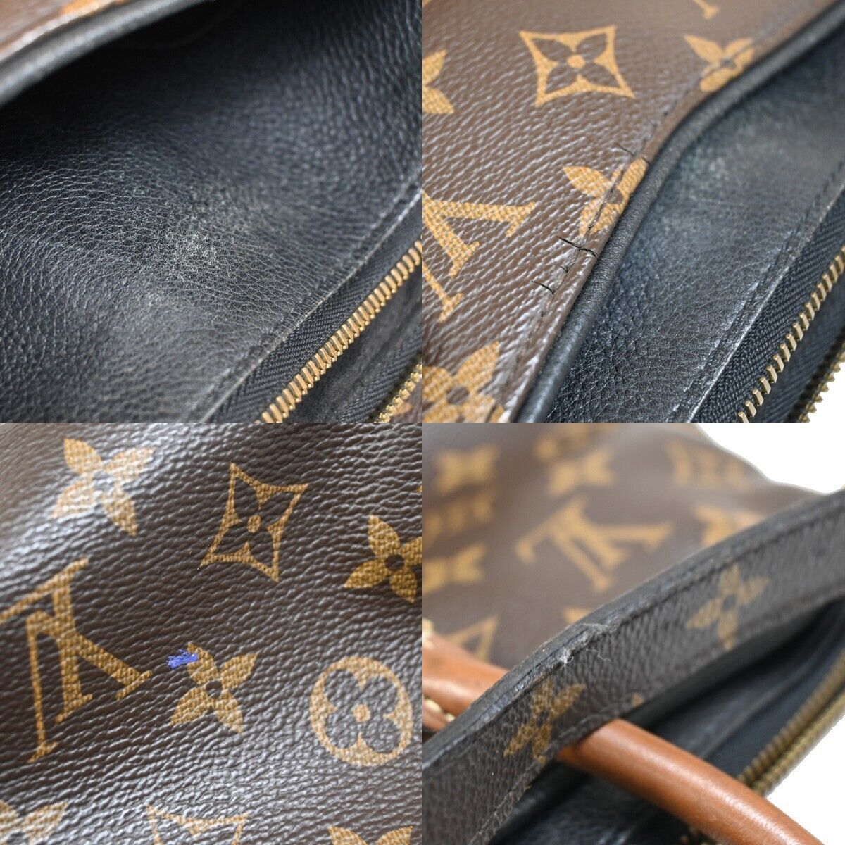Louis Vuitton Pallas Brown Canvas Handbag (Pre-Owned) Size ONE SIZE - 17 Thumbnail