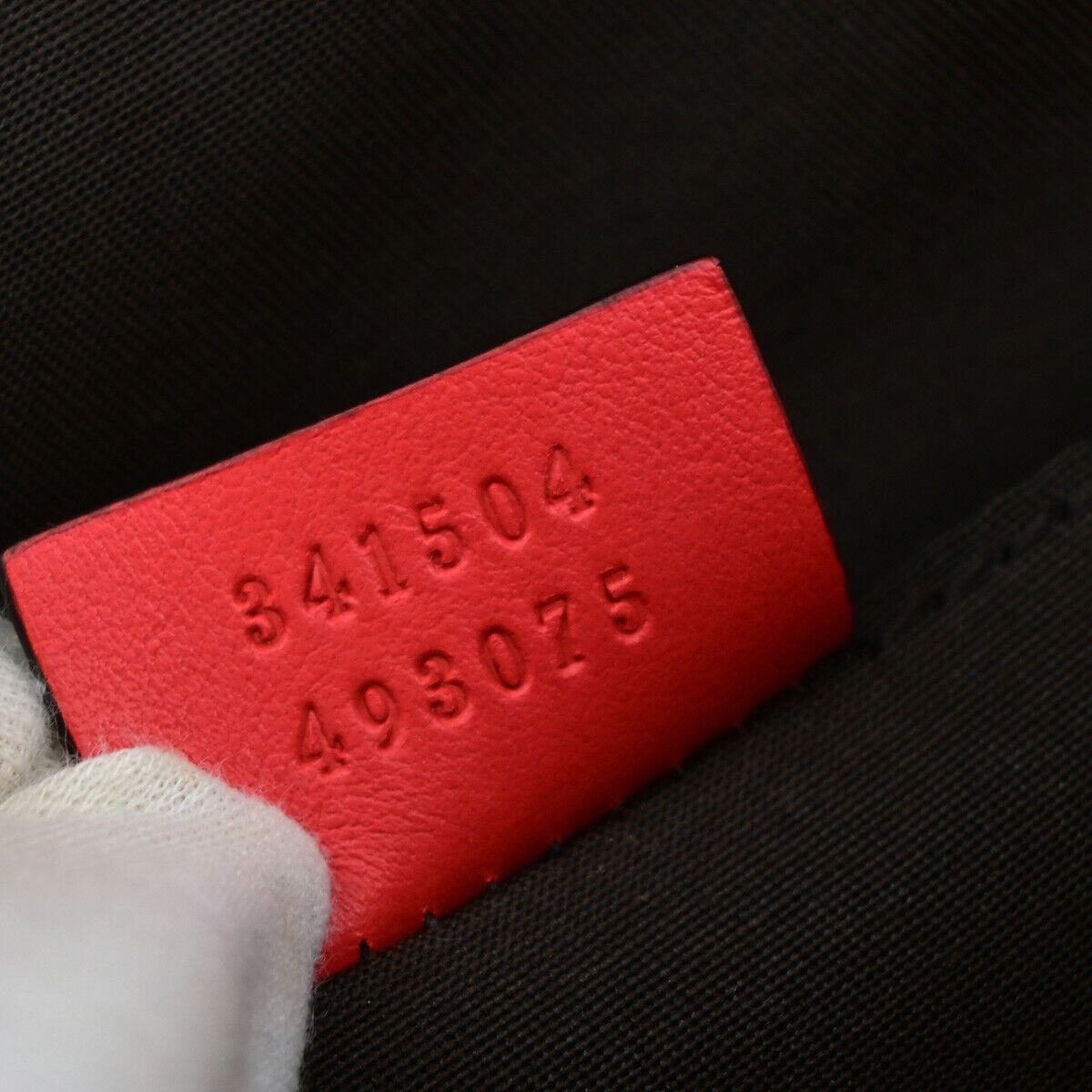 Gucci Dome Red Leather Handbag (Pre-Owned) Size ONE SIZE - 8 Thumbnail