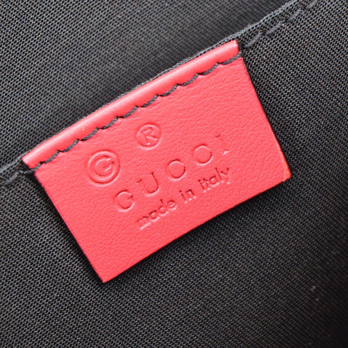 Gucci Dome Red Leather Handbag (Pre-Owned) Size ONE SIZE - 9 Thumbnail