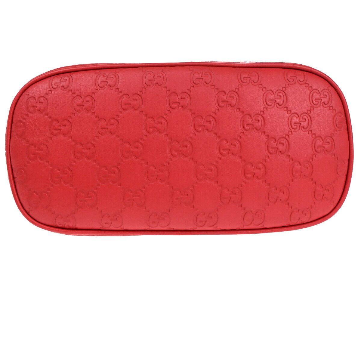 Gucci Dome Red Leather Handbag (Pre-Owned) Size ONE SIZE - 12 Thumbnail