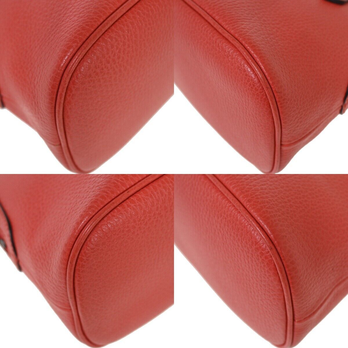 Gucci Dôme Red Leather Handbag (Pre-Owned) Size ONE SIZE - 6 Thumbnail