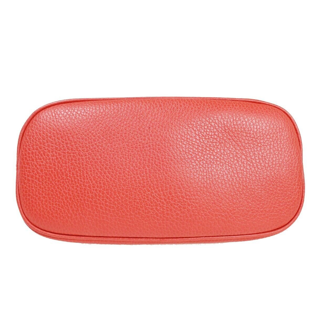 Gucci Dôme Red Leather Handbag (Pre-Owned) Size ONE SIZE - 12 Thumbnail