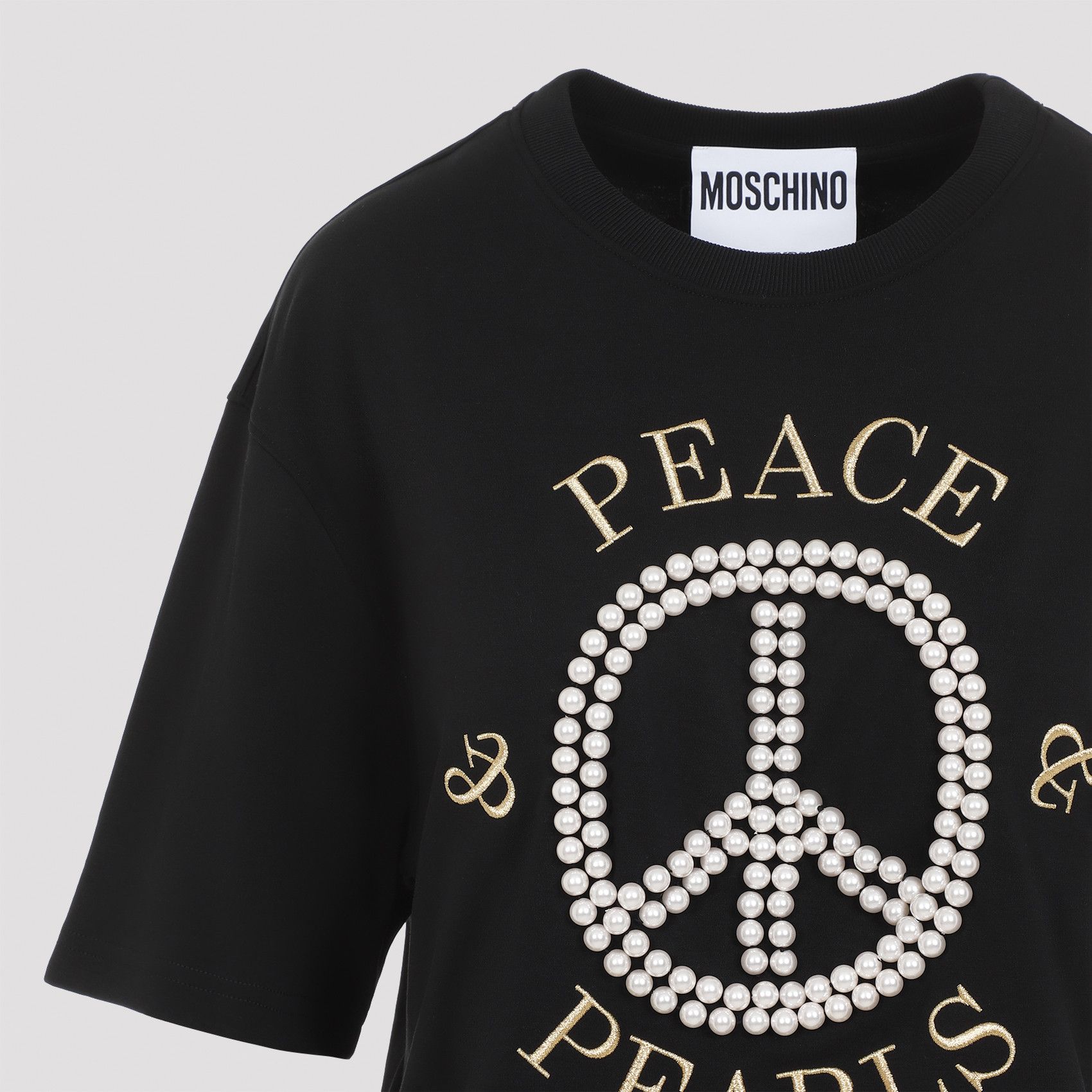 Moschino Moschino Cotton T-shirt Size M / US 6-8 / IT 42-44 - 3 Thumbnail