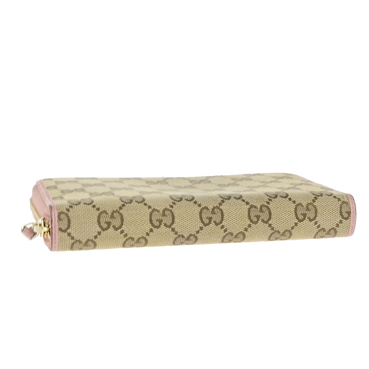 Gucci Zip Around Brown Canvas Wallet (Pre-Owned) Size ONE SIZE - 5 Thumbnail
