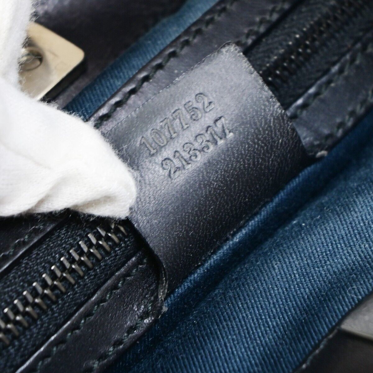 Gucci Hobo Black Canvas Handbag (Pre-Owned) Size ONE SIZE - 8 Thumbnail