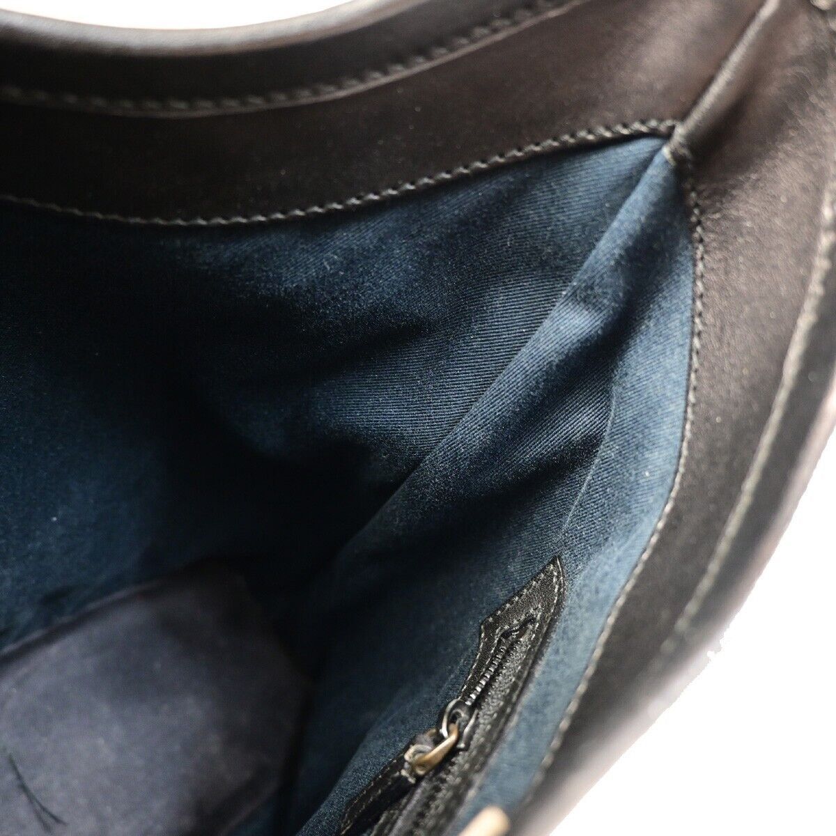 Gucci Hobo Black Canvas Handbag (Pre-Owned) Size ONE SIZE - 13 Thumbnail