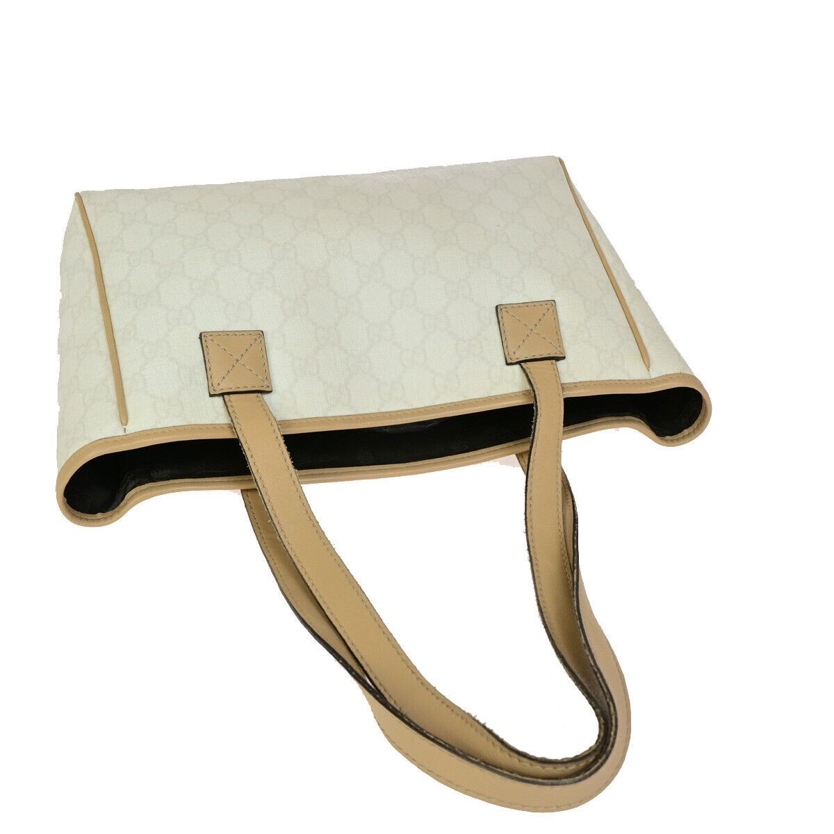 Gucci Beige Silver Tote Bag (Pre-Owned) Size ONE SIZE - 5 Thumbnail