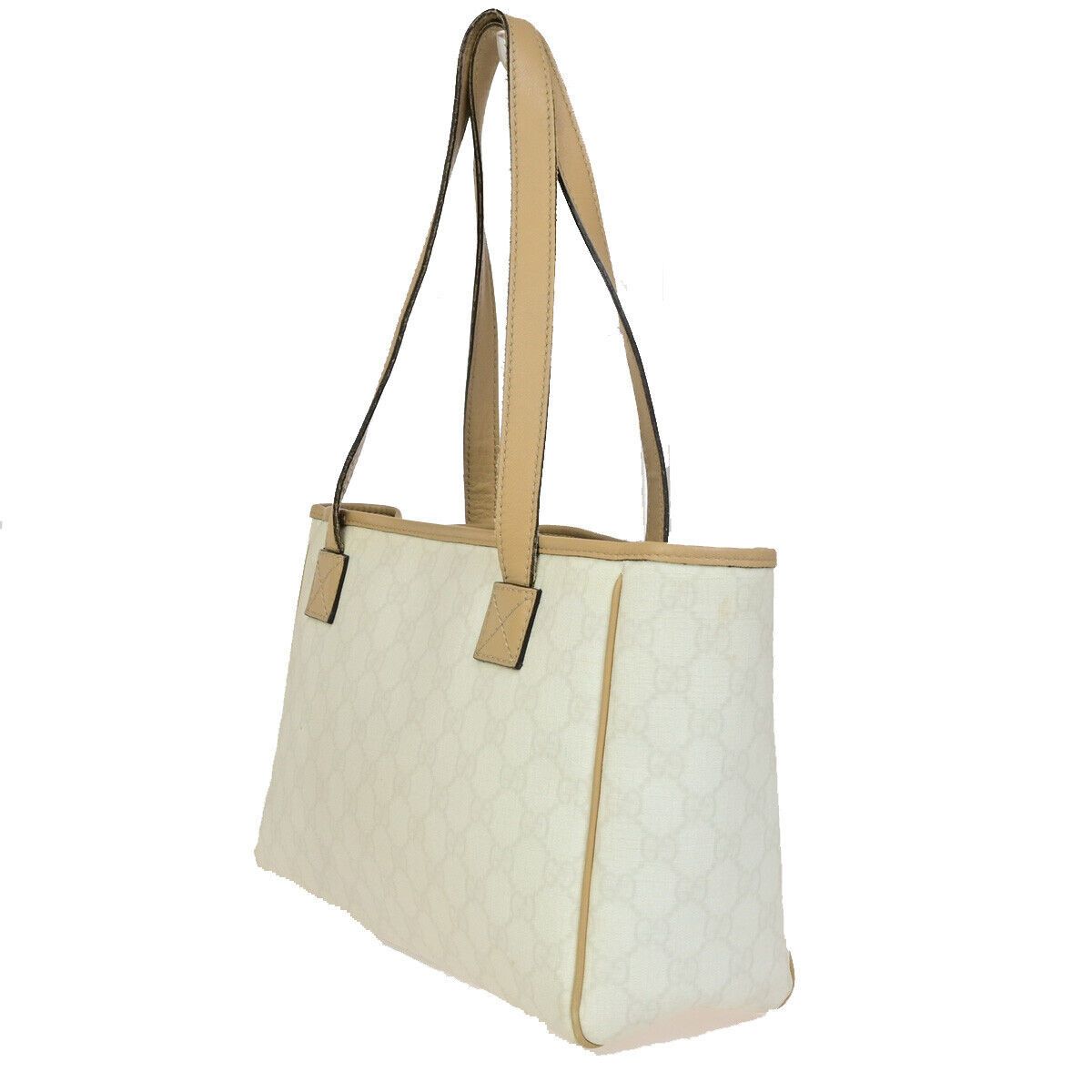 Gucci Beige Silver Tote Bag (Pre-Owned) Size ONE SIZE - 3 Thumbnail