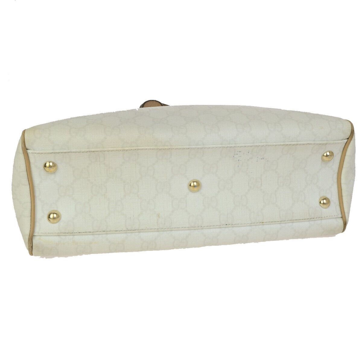 Gucci Beige Silver Tote Bag (Pre-Owned) Size ONE SIZE - 7 Thumbnail