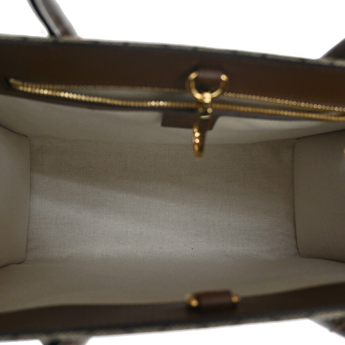 Gucci Gg Supreme Beige Canvas Tote Bag (Pre-Owned) Size ONE SIZE - 8 Thumbnail