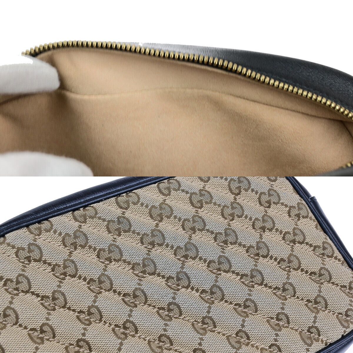 Gucci Gg Marmont Beige Canvas Shoulder Bag (Pre-Owned) Size ONE SIZE - 16 Thumbnail