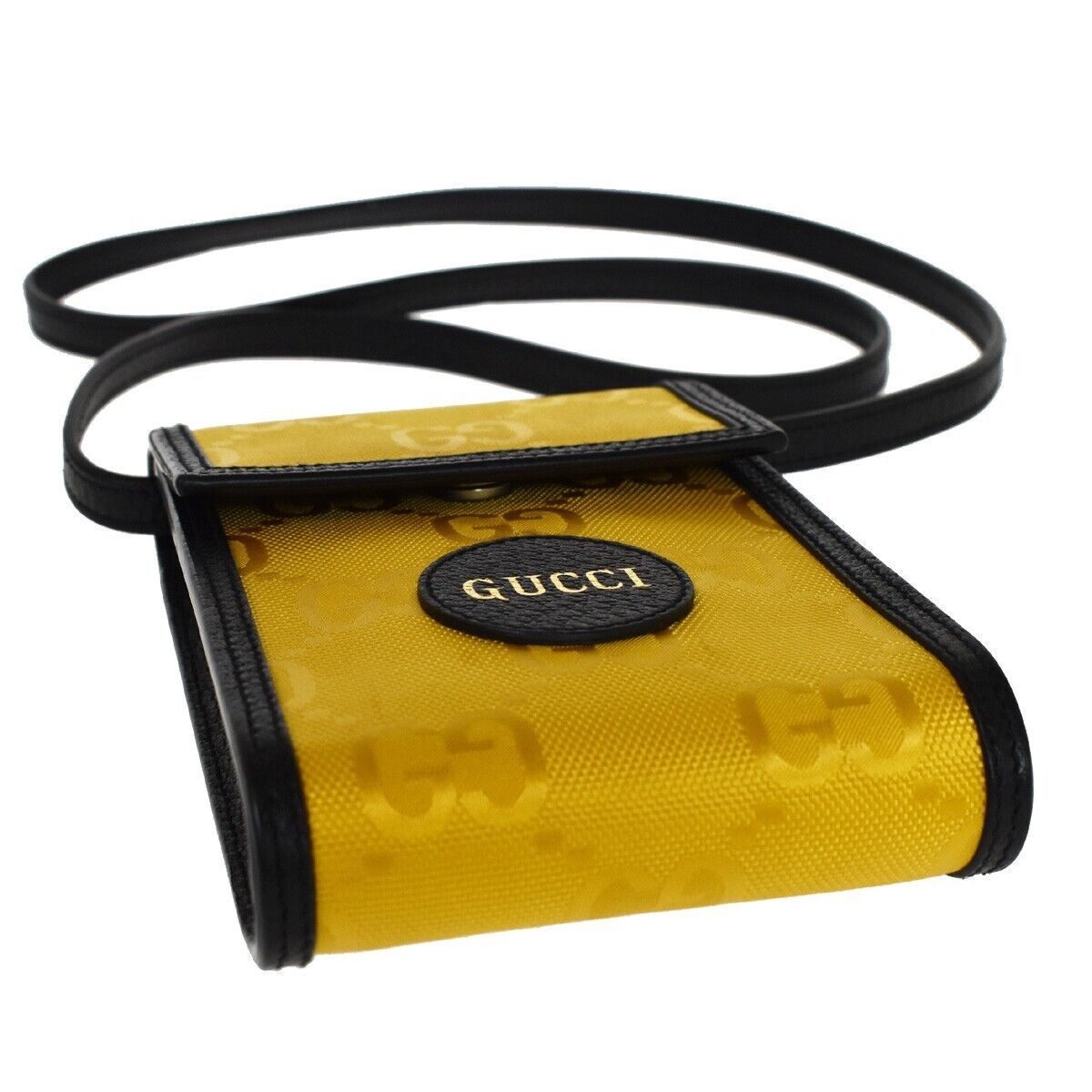 Gucci Off The Grid Yellow Synthetic Shoulder Bag (Pre-Owned) Size ONE SIZE - 14 Thumbnail