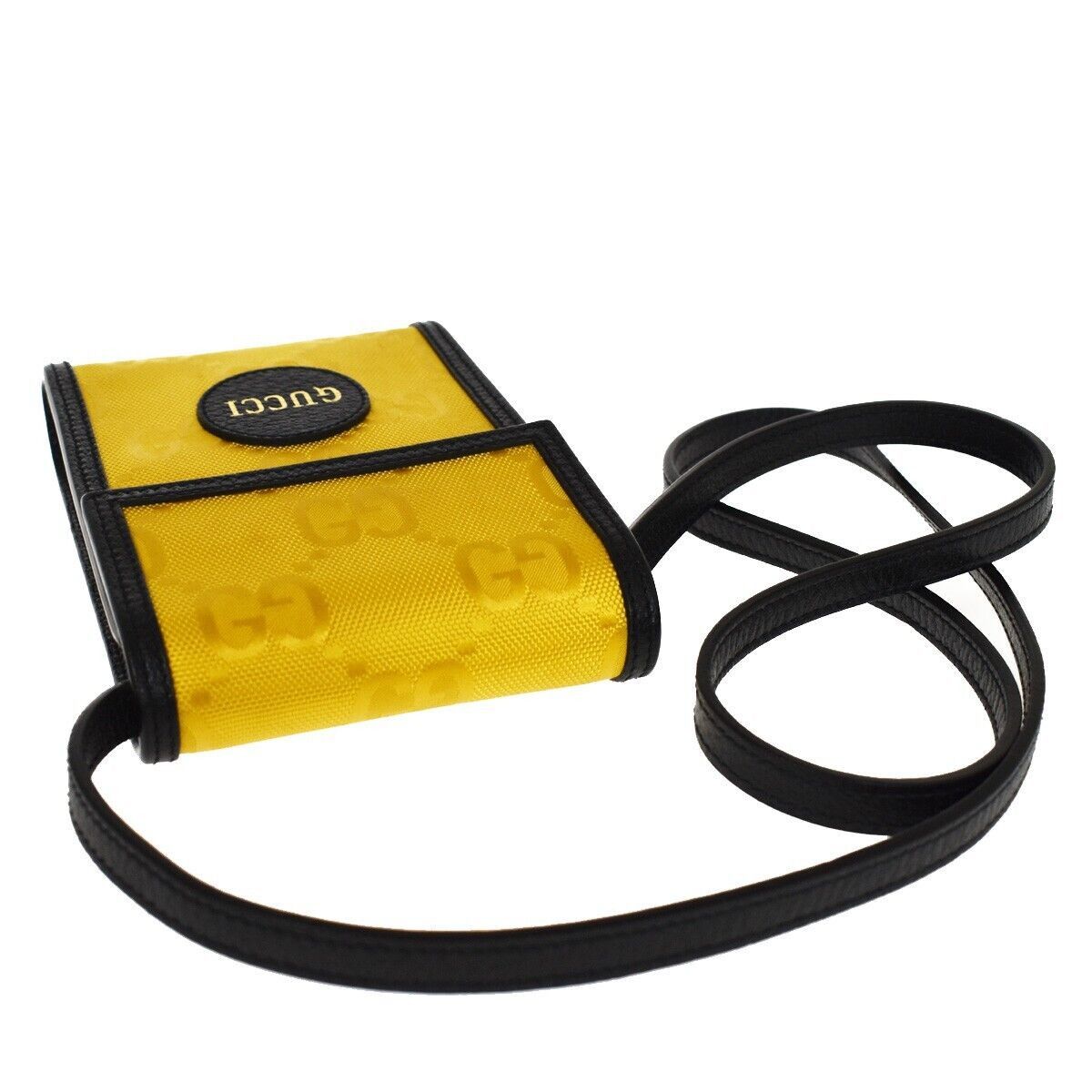 Gucci Off The Grid Yellow Synthetic Shoulder Bag (Pre-Owned) Size ONE SIZE - 5 Thumbnail