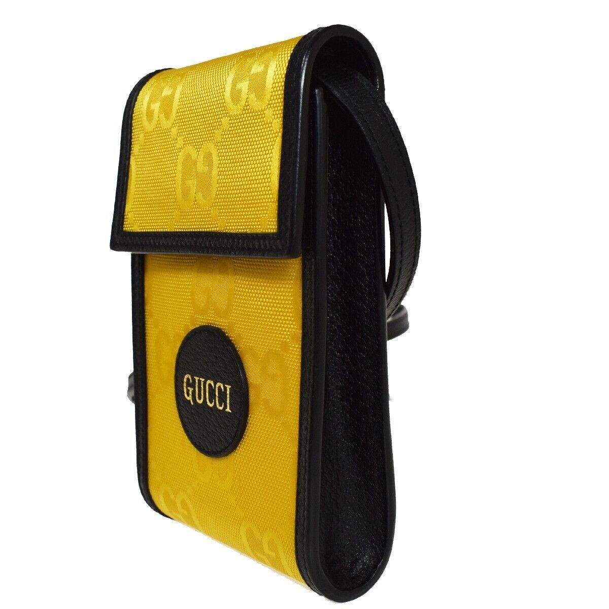Gucci Off The Grid Yellow Synthetic Shoulder Bag (Pre-Owned) Size ONE SIZE - 3 Thumbnail