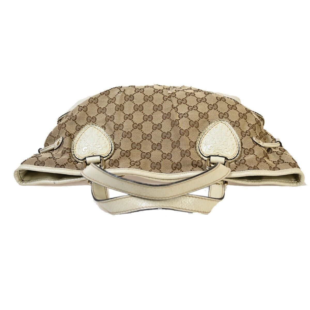 Gucci Tribeca Brown Canvas Handbag (Pre-Owned) Size ONE SIZE - 5 Thumbnail