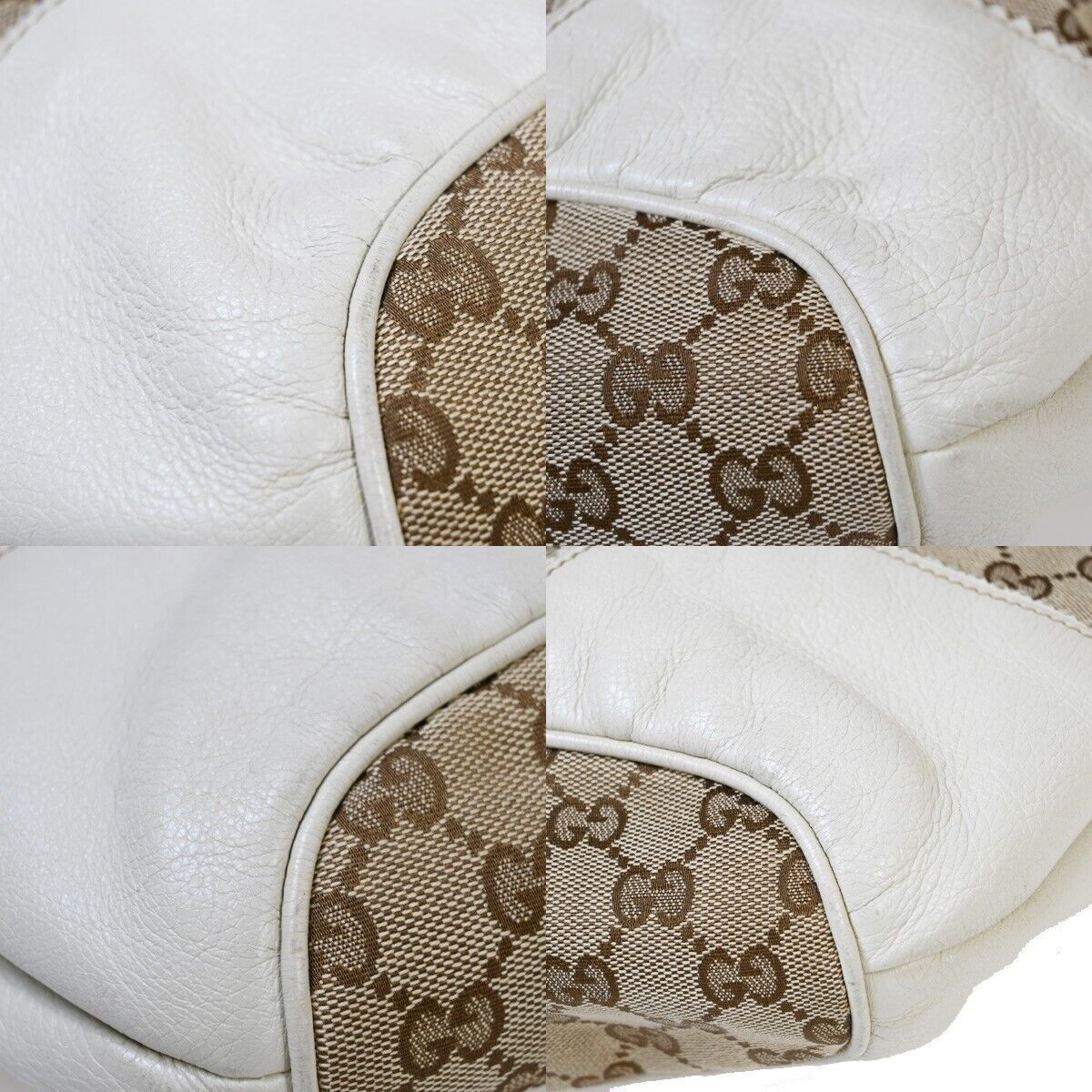 Gucci Tribeca Brown Canvas Handbag (Pre-Owned) Size ONE SIZE - 6 Thumbnail