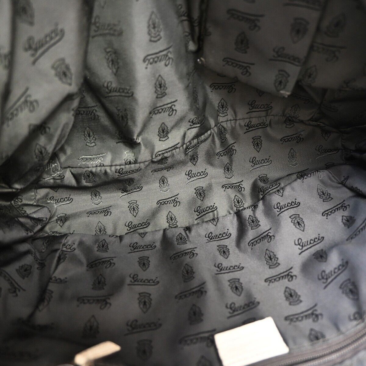 Gucci Tribeca Brown Canvas Handbag (Pre-Owned) Size ONE SIZE - 7 Thumbnail