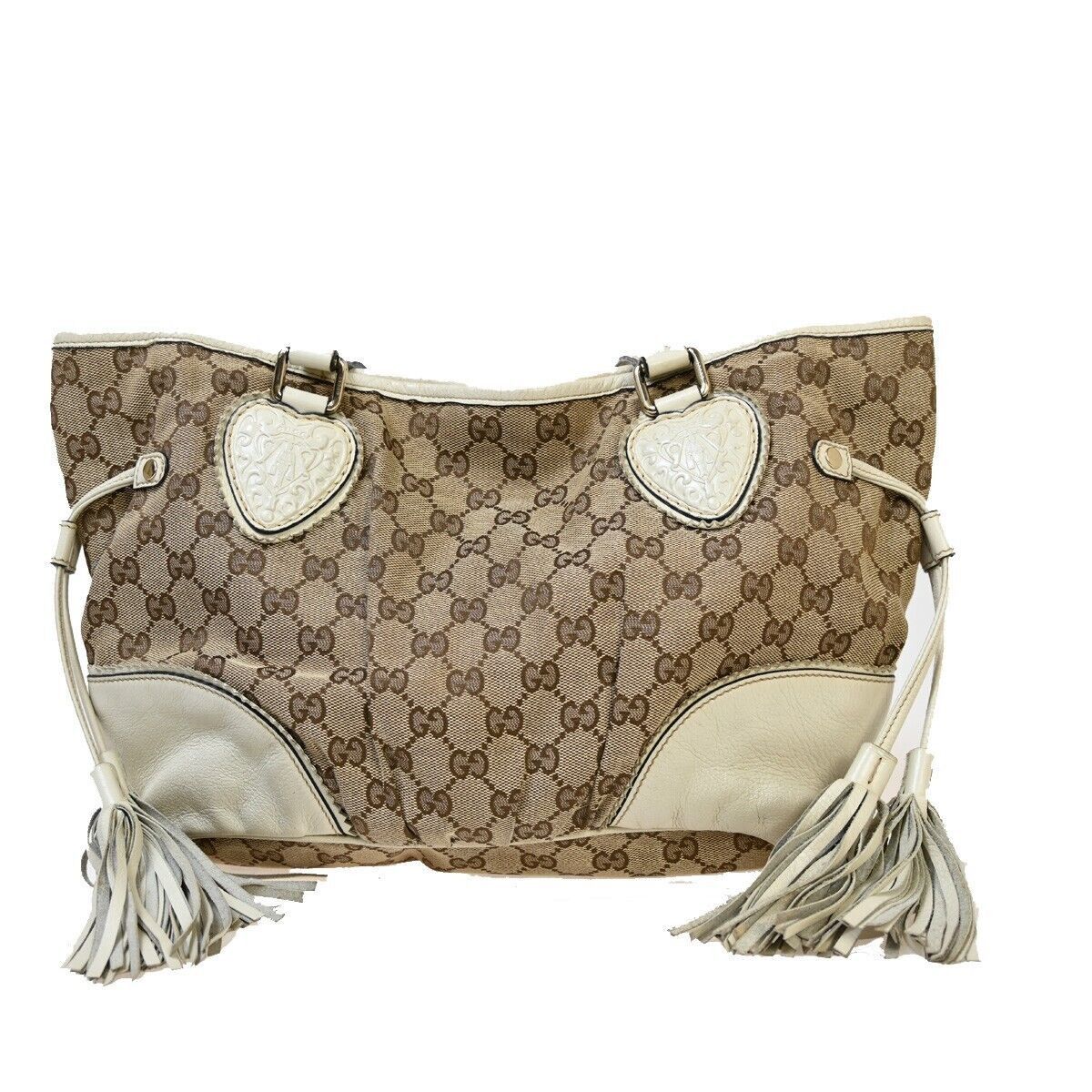 Gucci Tribeca Brown Canvas Handbag (Pre-Owned) Size ONE SIZE - 2 Thumbnail