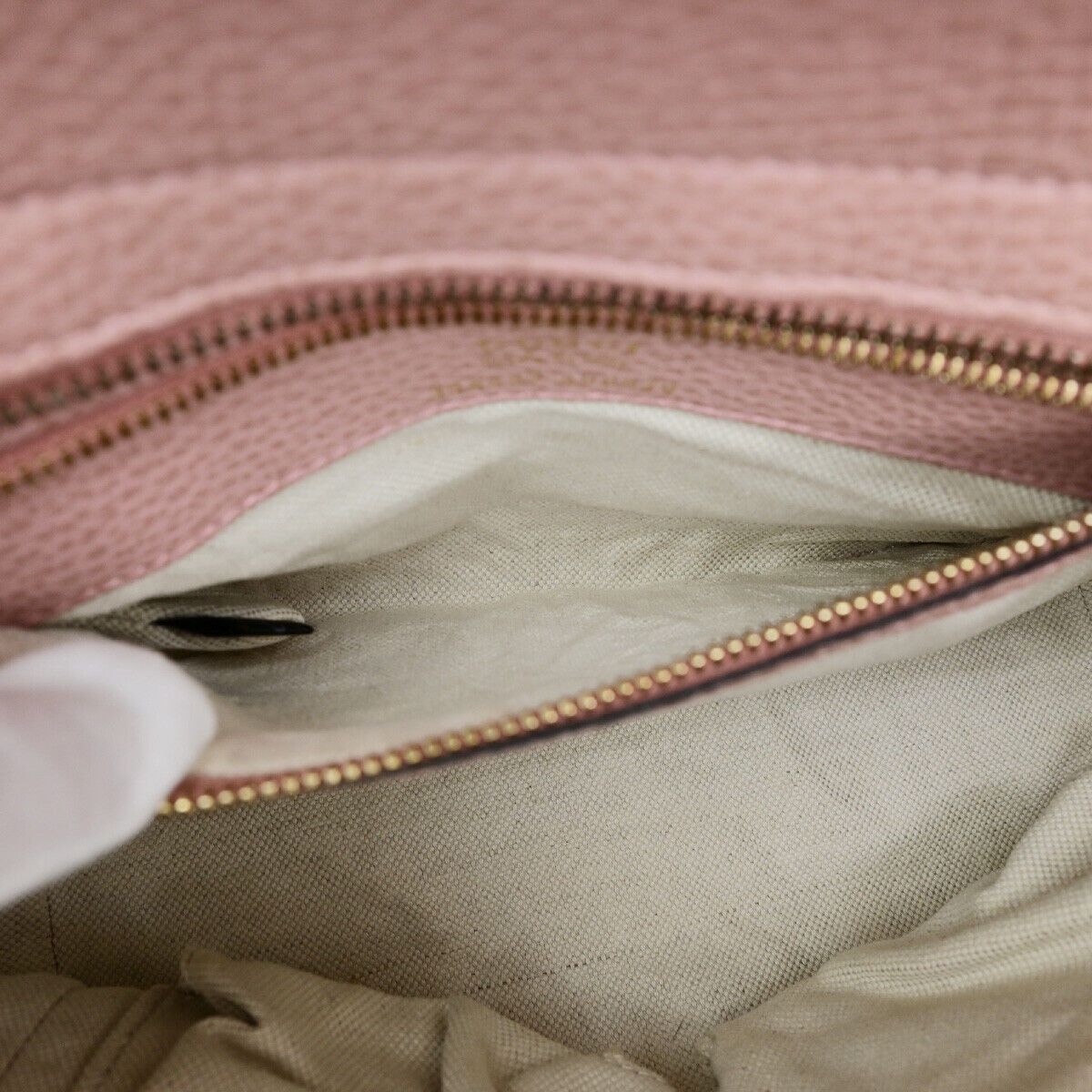 Gucci Swing Pink Leather Handbag (Pre-Owned) Size ONE SIZE - 18 Thumbnail