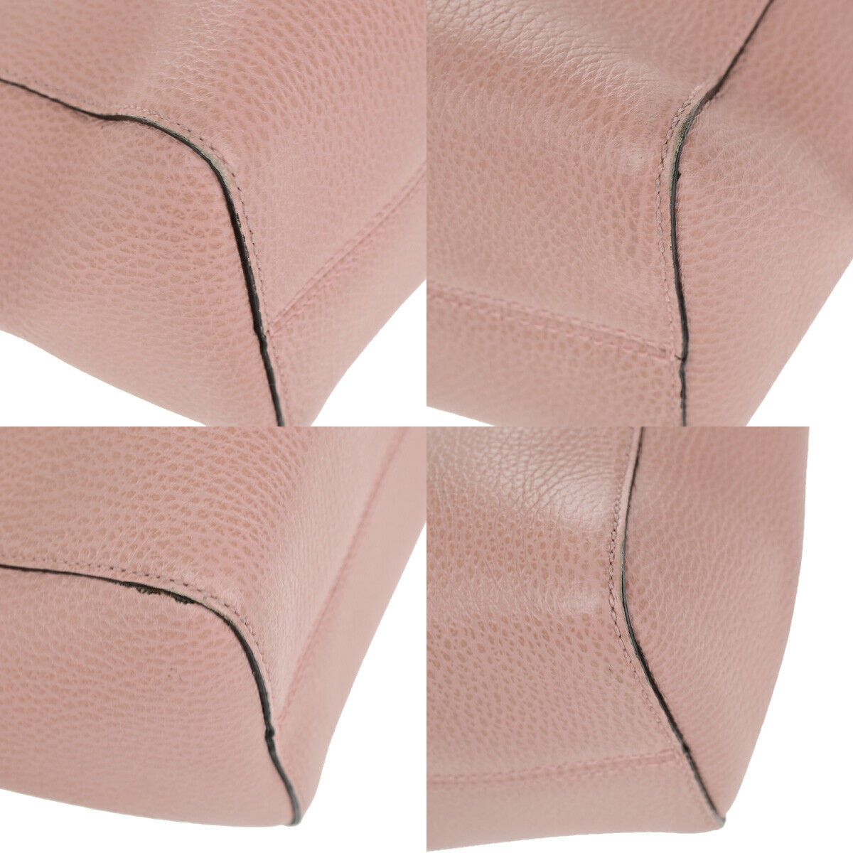 Gucci Swing Pink Leather Handbag (Pre-Owned) Size ONE SIZE - 5 Thumbnail