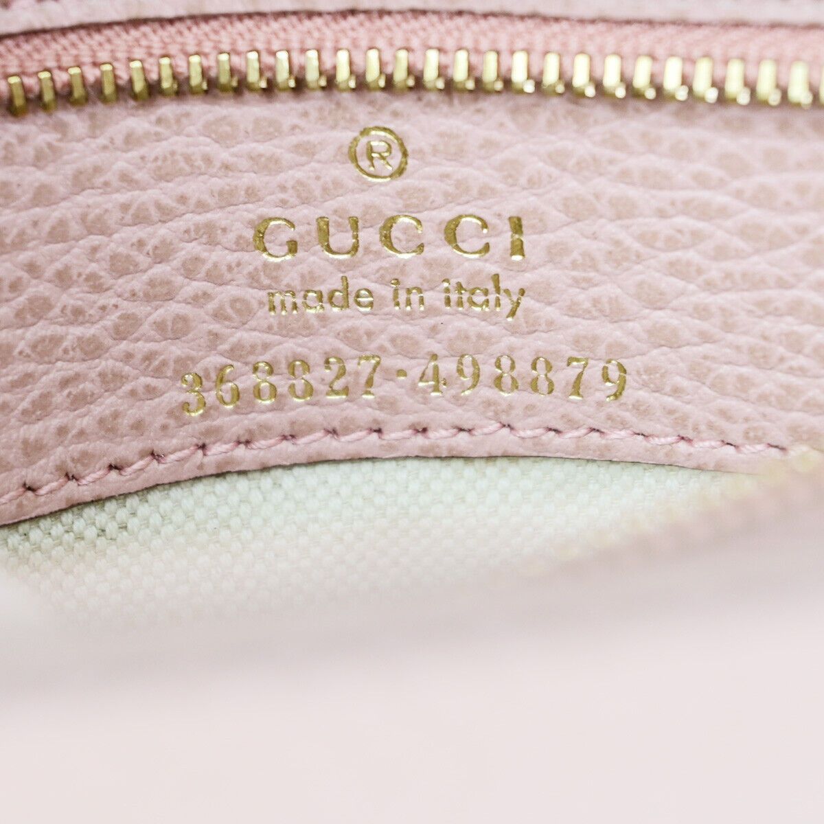 Gucci Swing Pink Leather Handbag (Pre-Owned) Size ONE SIZE - 8 Thumbnail