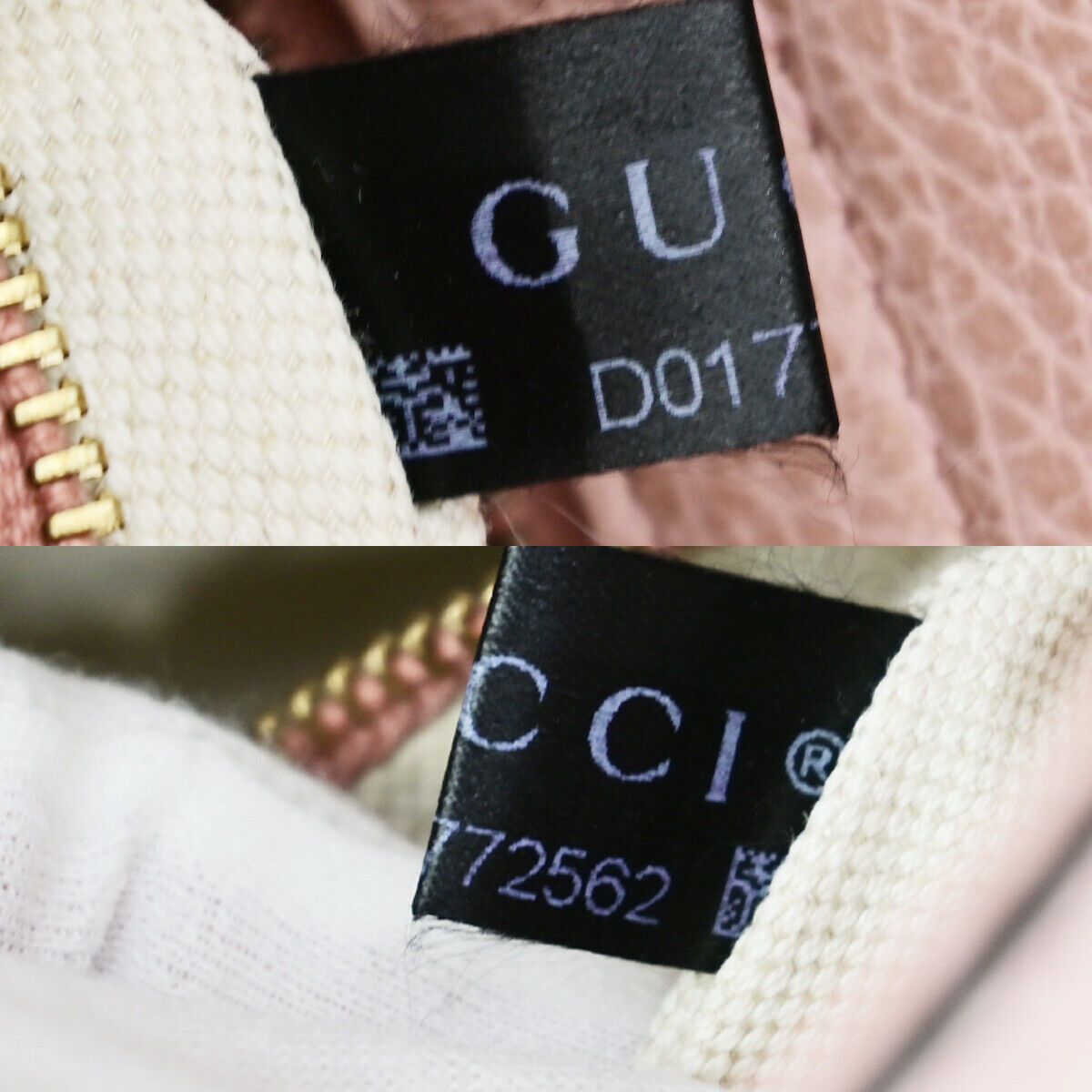 Gucci Swing Pink Leather Handbag (Pre-Owned) Size ONE SIZE - 9 Thumbnail