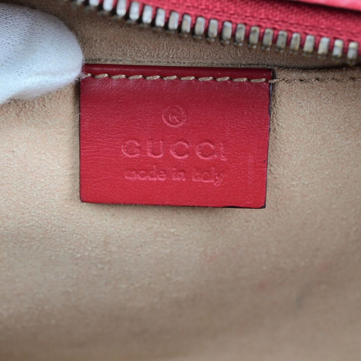 Gucci Gg Marmont Red Leather Shoulder Bag (Pre-Owned) Size ONE SIZE - 9 Thumbnail
