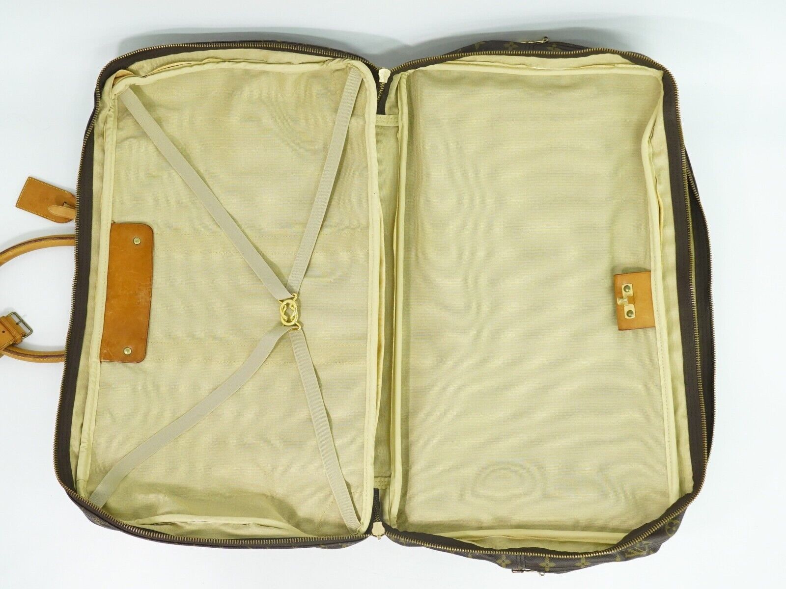 Louis Vuitton Sirius Brown Canvas Travel Bag (Pre-Owned) Size ONE SIZE - 6 Thumbnail