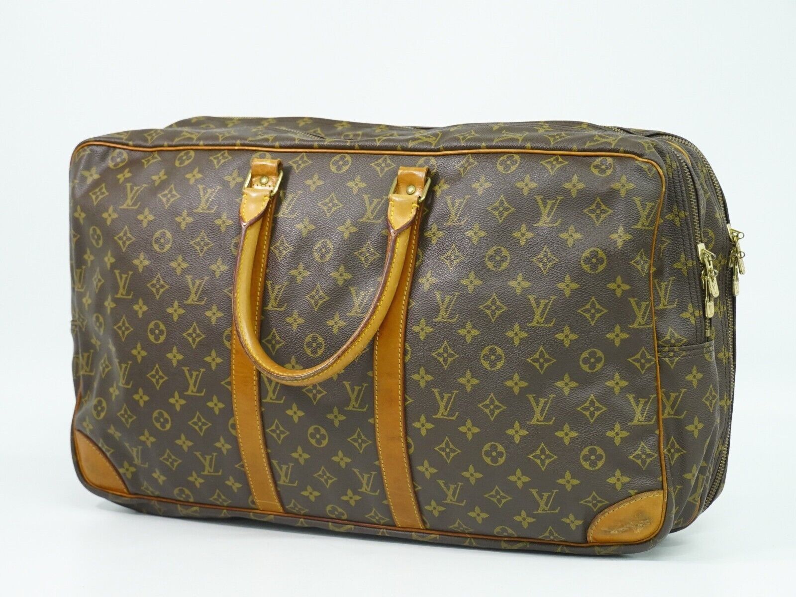 Louis Vuitton Sirius Brown Canvas Travel Bag (Pre-Owned) Size ONE SIZE - 2 Thumbnail