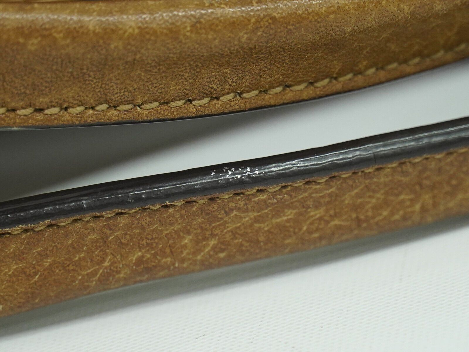 Gucci Miss Gg Brown Leather Tote Bag (Pre-Owned) Size ONE SIZE - 12 Thumbnail
