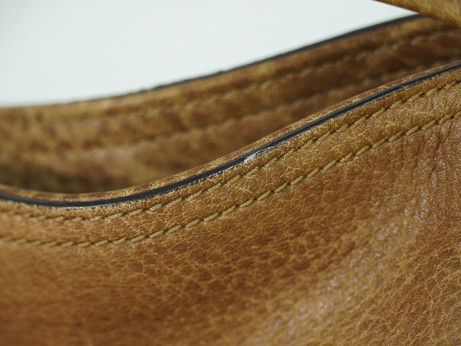 Gucci Miss Gg Brown Leather Tote Bag (Pre-Owned) Size ONE SIZE - 15 Thumbnail