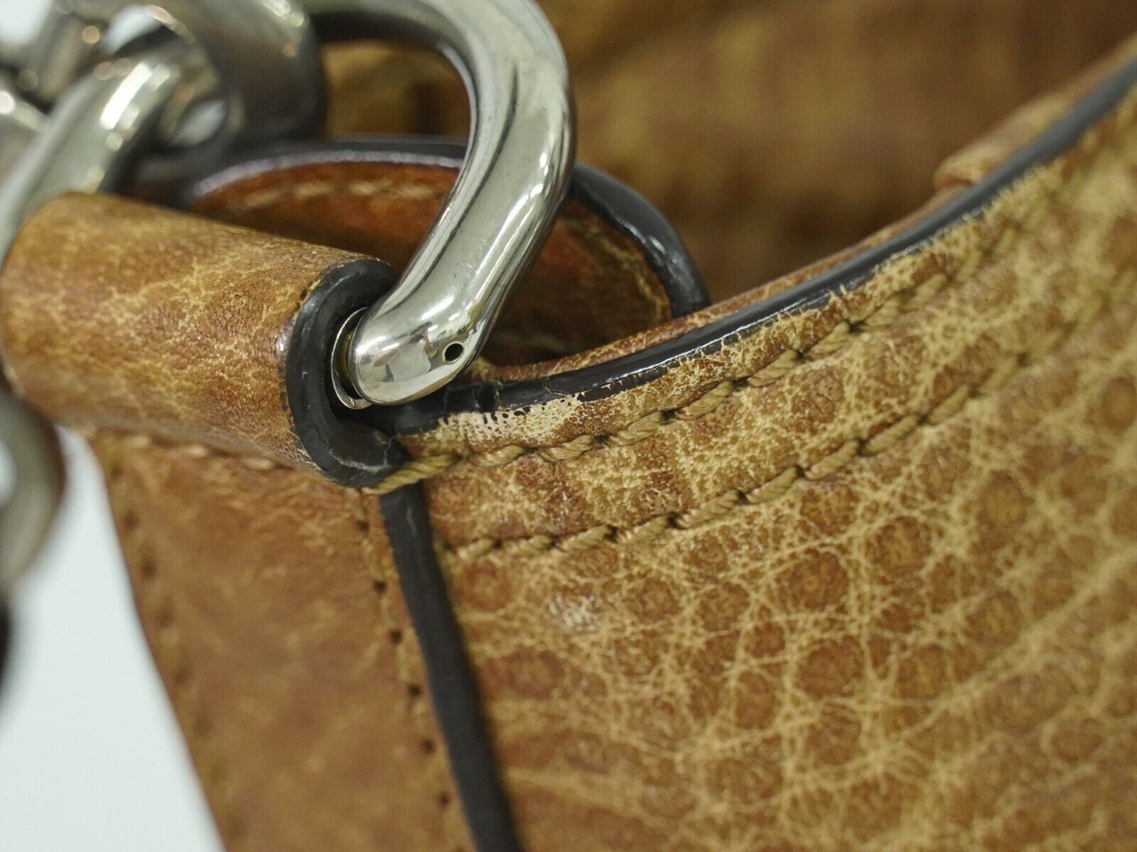 Gucci Miss Gg Brown Leather Tote Bag (Pre-Owned) Size ONE SIZE - 10 Thumbnail